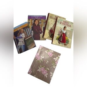 American Girl Doll Short Stories SET of 4 Hardcover Mini Books & 1 Journal